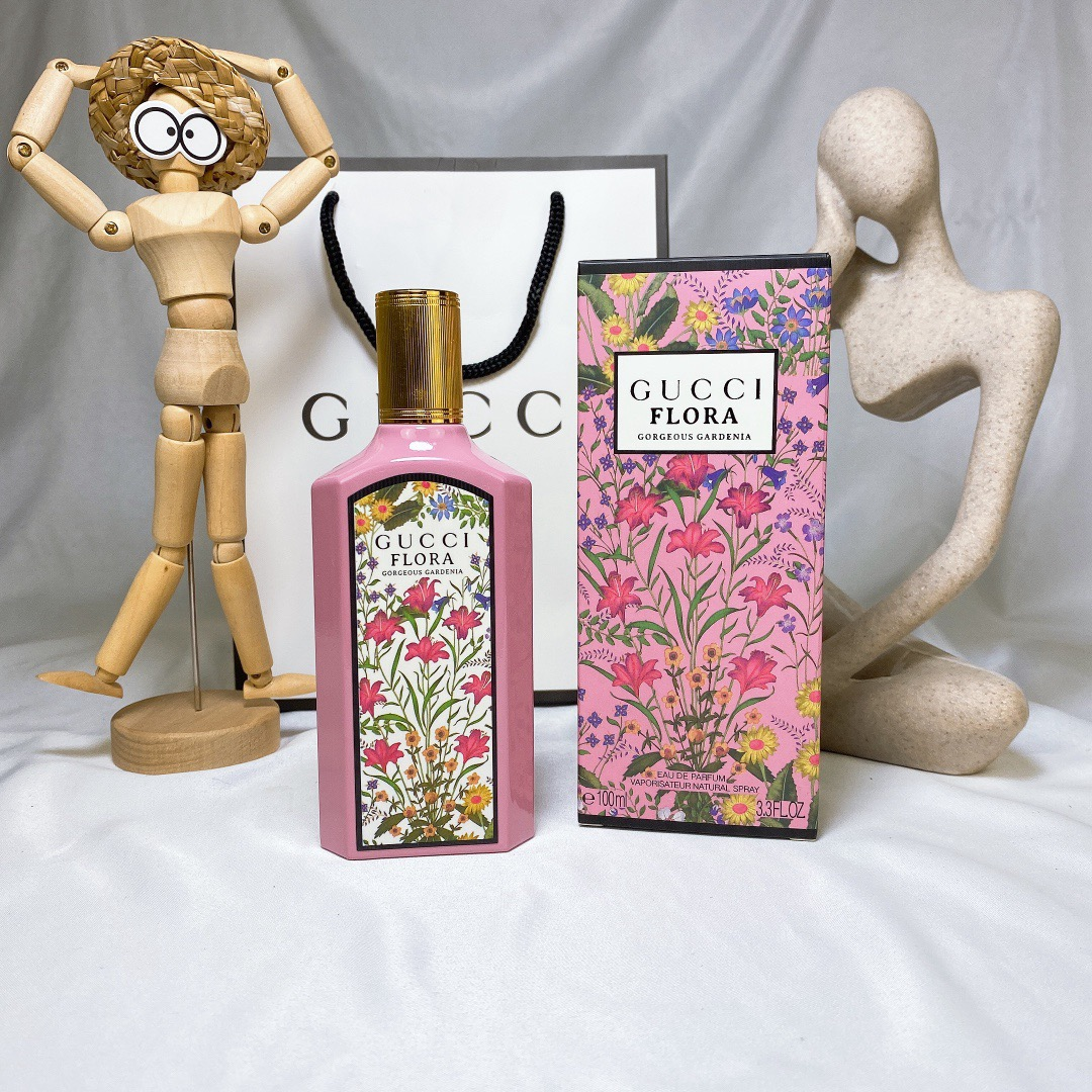 GUCCI 2021 Qimeng Gardenia Limited Edition Women's Perfume Flora Long-lasting Fragrance 100ml